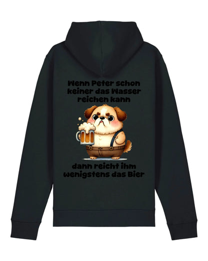 Das Wasser reichen - Organic Unisex Hoodie (personalisierbar) Drummer 2.0 Hoodie ST ST Black