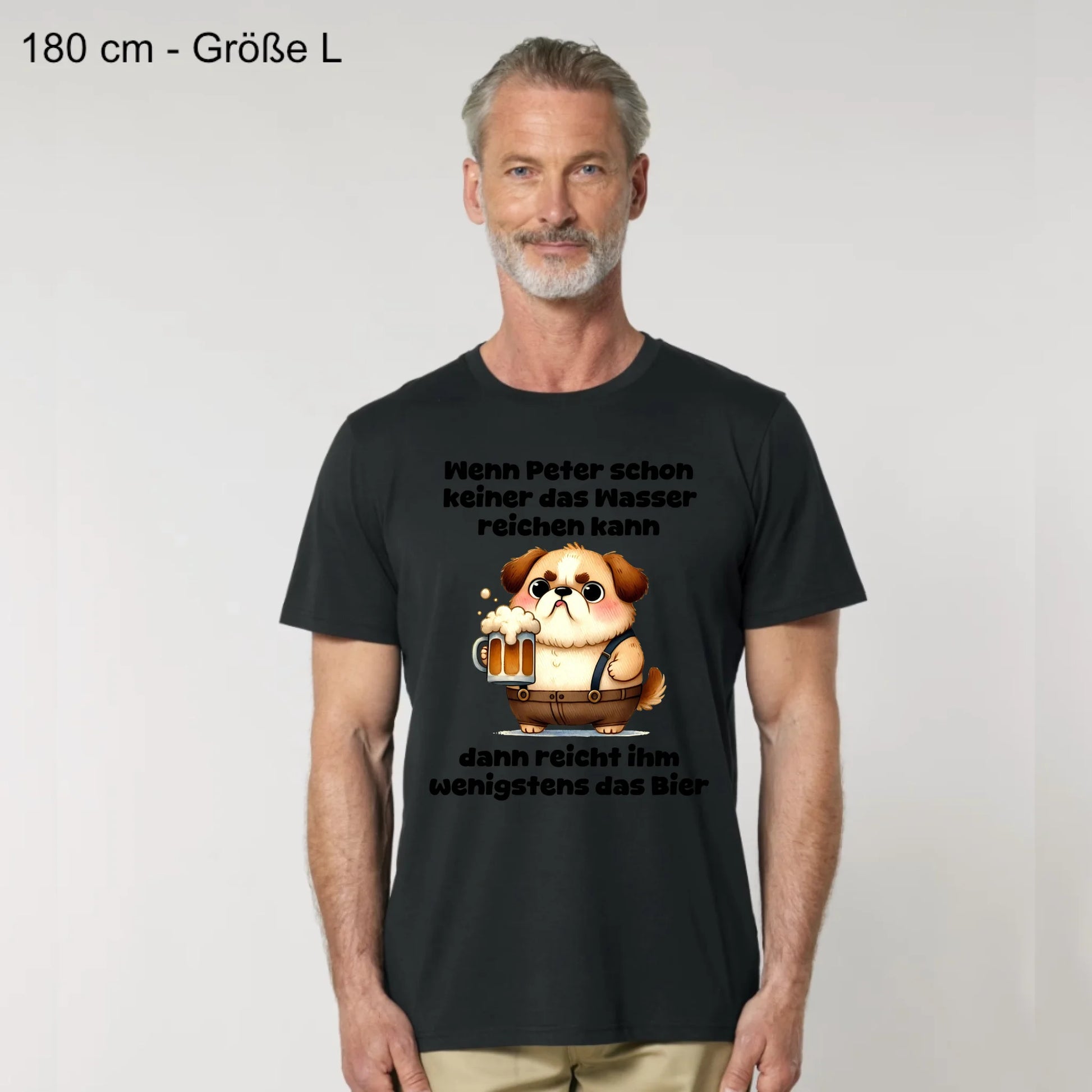 Das Wasser reichen - Organic Men's Shirt (personalisierbar)