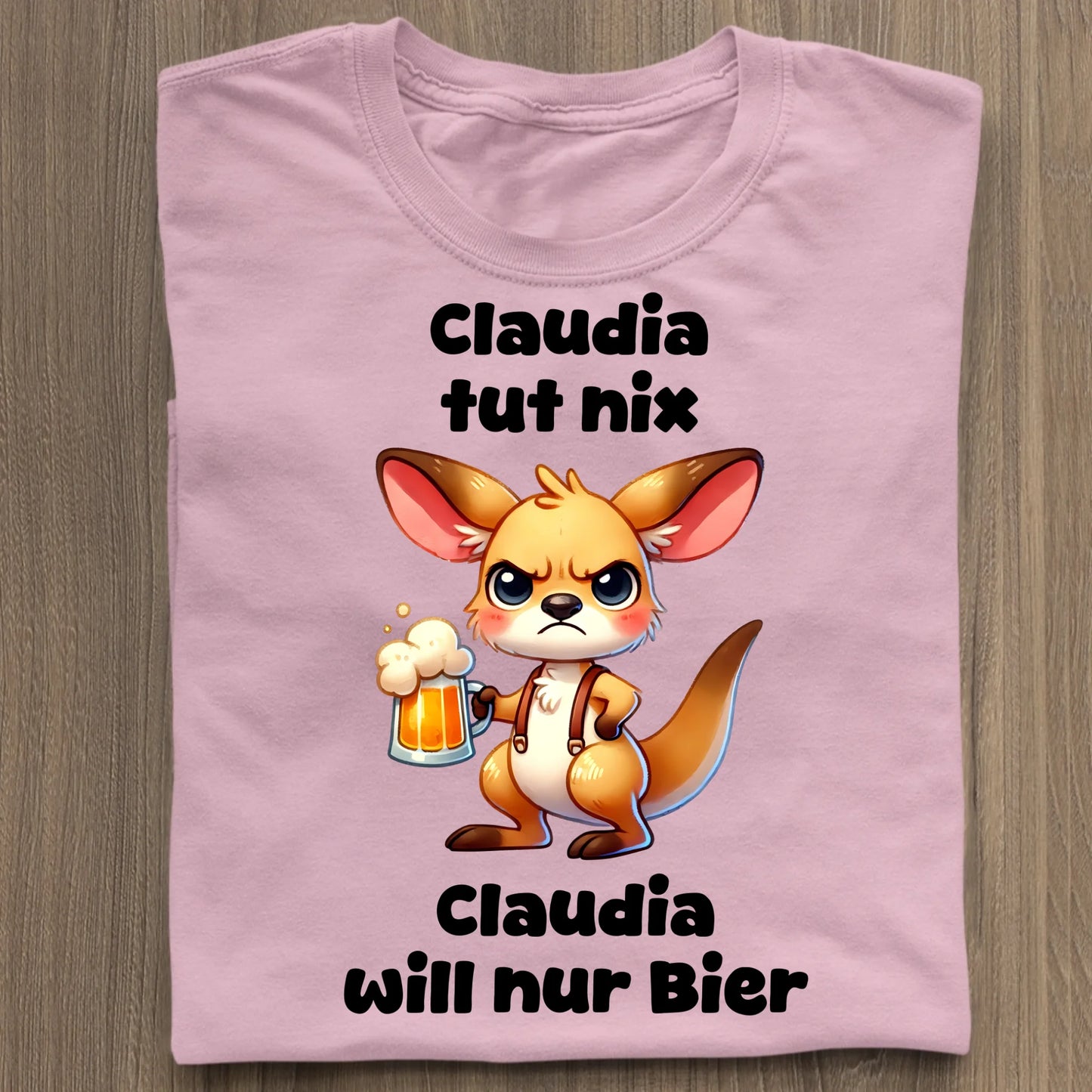 Die tut nix - Organic Women's Shirt (personalisierbar) Serena T-Shirt ST ST Cotton-Pink