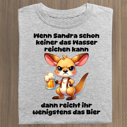 Das Wasser reichen - Organic Women's Shirt (personalisierbar) Serena T-Shirt ST ST Heather-Grey