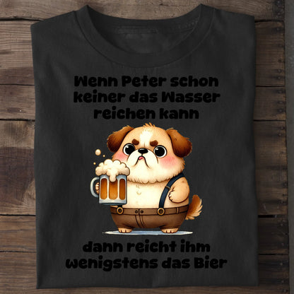 Das Wasser reichen - Organic Men's Shirt (personalisierbar) Crafter T-Shirt ST ST Black