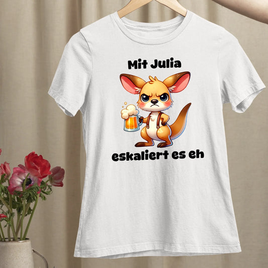 Es eskaliert - Organic Women's Shirt (personalisierbar)