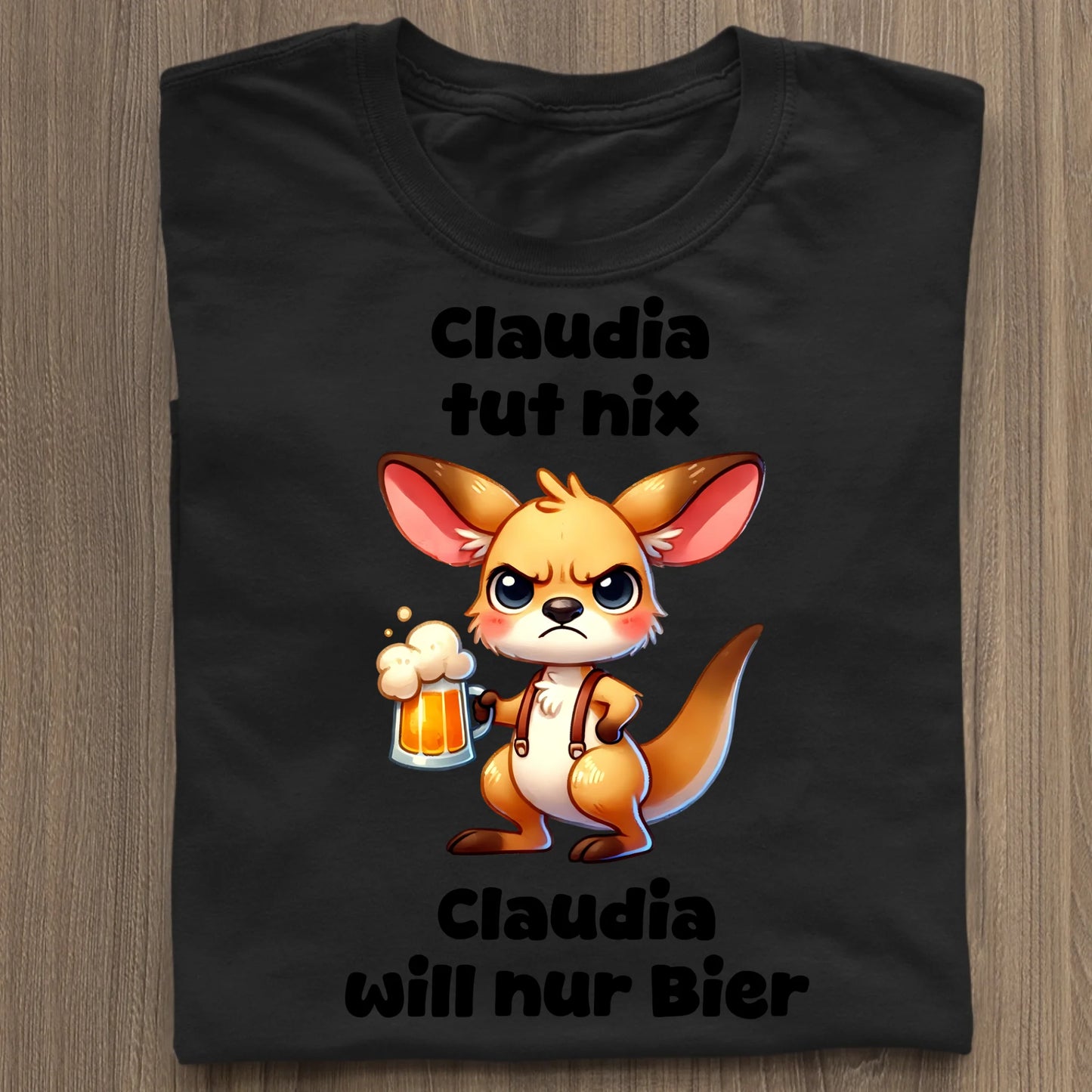 Die tut nix - Organic Women's Shirt (personalisierbar) Serena T-Shirt ST ST Black