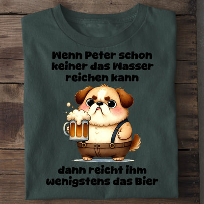 Das Wasser reichen - Organic Men's Shirt (personalisierbar) Crafter T-Shirt ST ST Bottled-Green