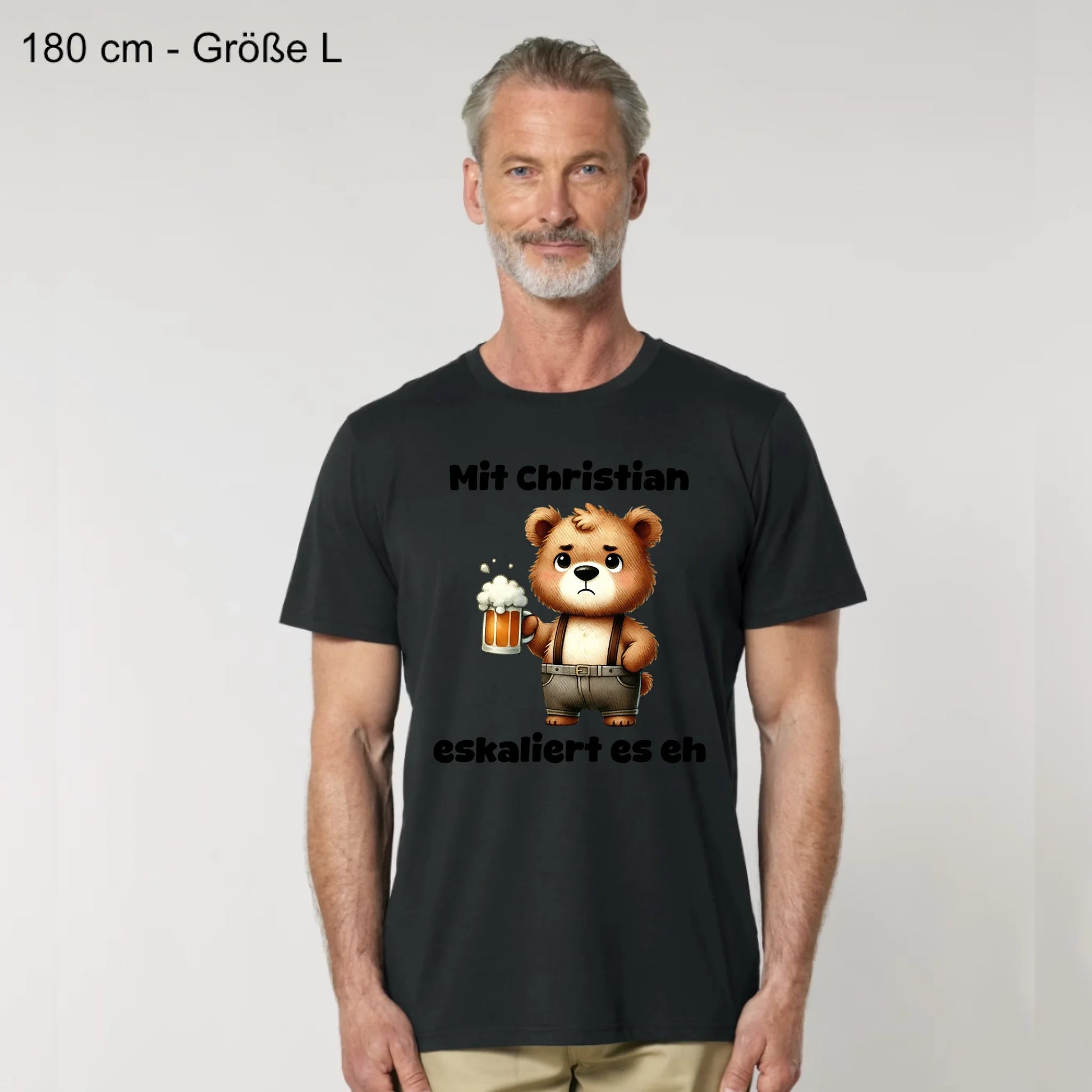 Es eskaliert - Organic Men's Shirt (personalisierbar)