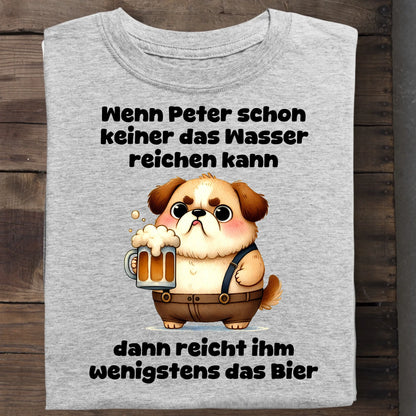 Das Wasser reichen - Organic Men's Shirt (personalisierbar) Crafter T-Shirt ST ST Heather-Grey