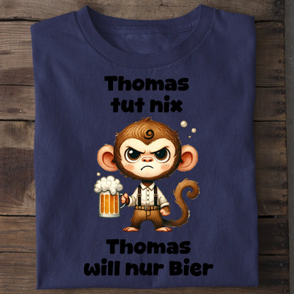 Der tut nix - Organic Men's Shirt (personalisierbar) Crafter T-Shirt ST ST French-Navy