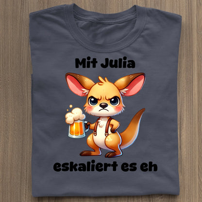 Es eskaliert - Organic Women's Shirt (personalisierbar) Serena T-Shirt ST ST French-Navy