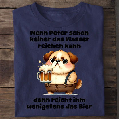 Das Wasser reichen - Organic Men's Shirt (personalisierbar) Crafter T-Shirt ST ST French-Navy