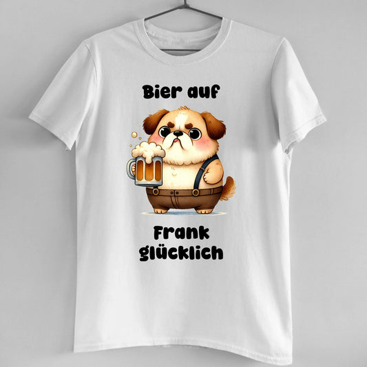 Bier auf - Organic Men's Shirt (personalisierbar)