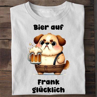 Bier auf - Organic Men's Shirt (personalisierbar) Crafter T-Shirt ST ST White