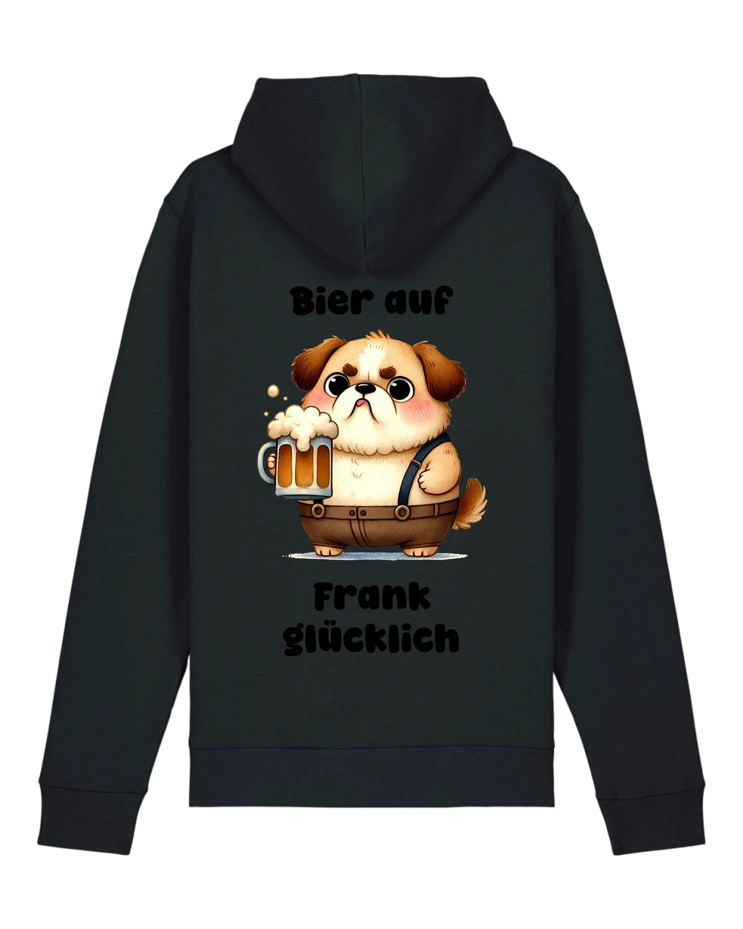 Bier auf - Organic Unisex Hoodie (personalisierbar) Drummer 2.0 Hoodie ST ST Black