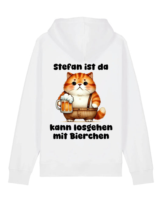 Bin da, kann losgehen - Organic Unisex Hoodie (personalisierbar) Drummer 2.0 Hoodie ST ST