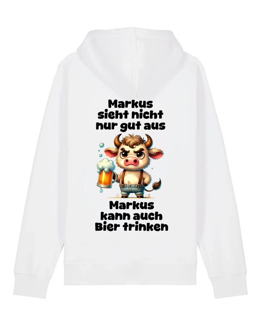 Ich sehe nicht nur gut aus - Organic Unisex Hoodie (personalisierbar) Drummer 2.0 Hoodie ST ST