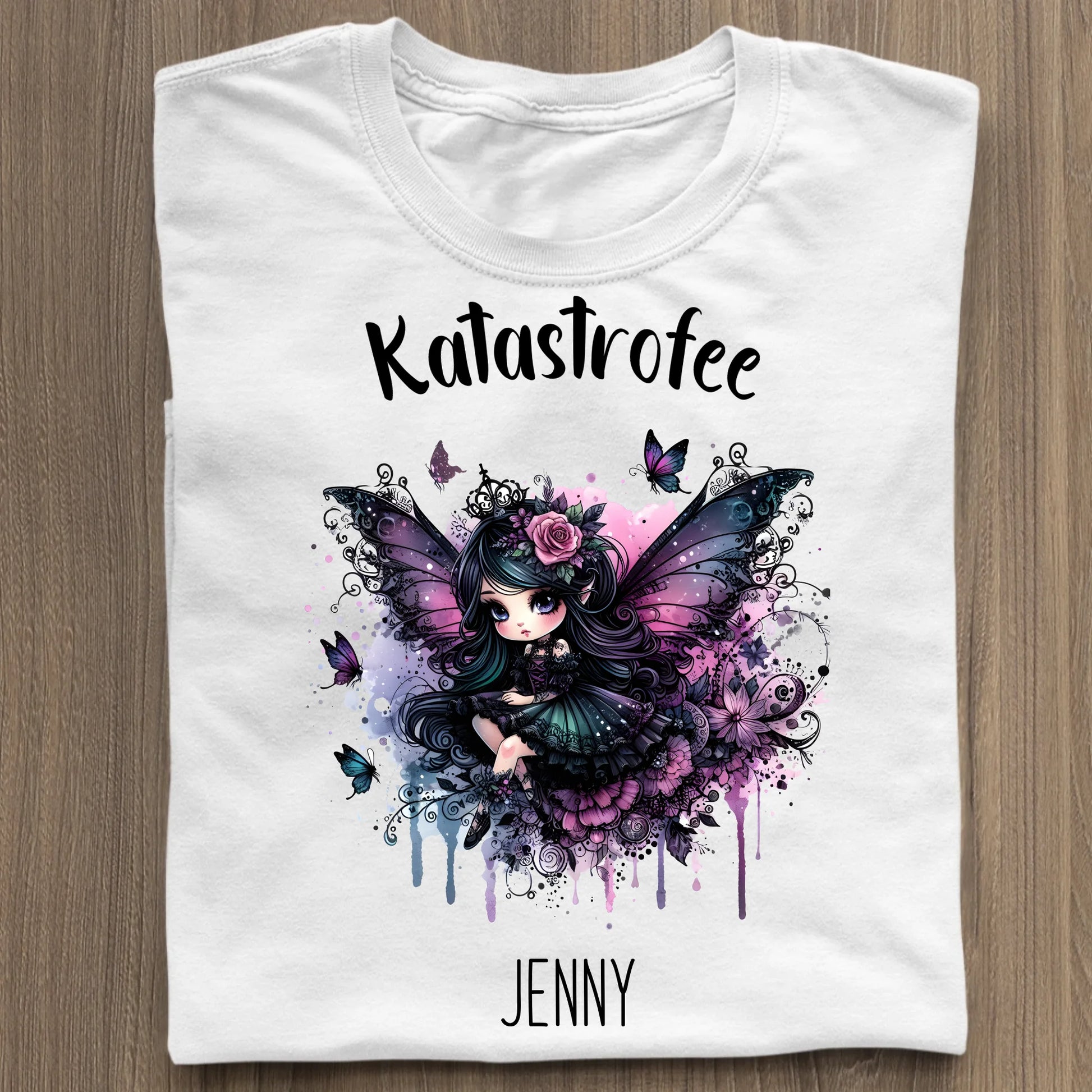 Katastrofee - Organic Women's Shirt (personalisierbar) Serena T-Shirt ST ST White