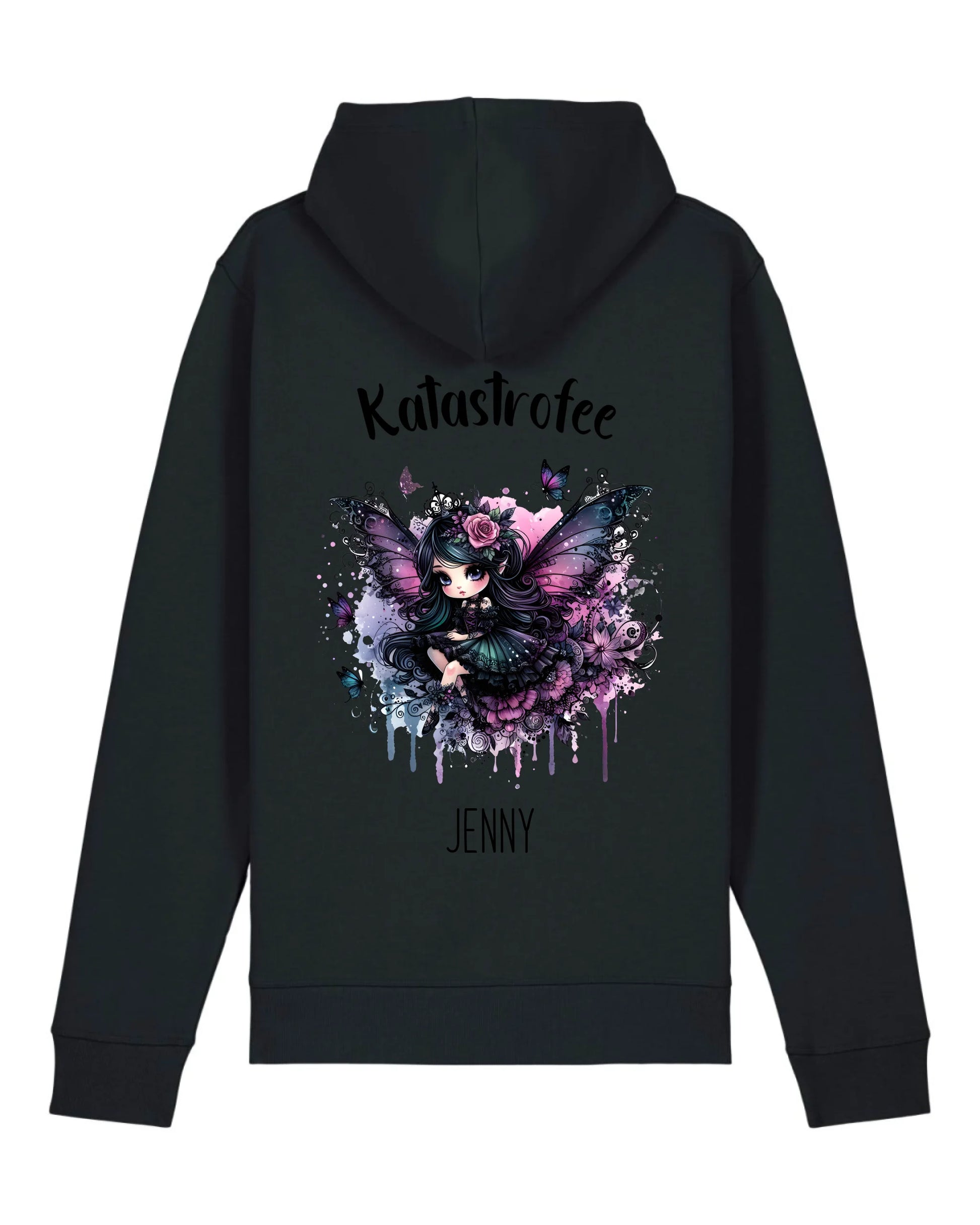 Katastrofee - Organic Unisex Hoodie (personalisierbar) Drummer 2.0 Hoodie ST ST Black