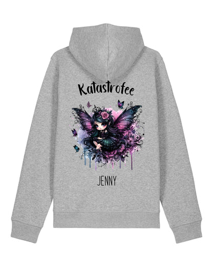 Katastrofee - Organic Unisex Hoodie (personalisierbar) Drummer 2.0 Hoodie ST ST Heather-Grey