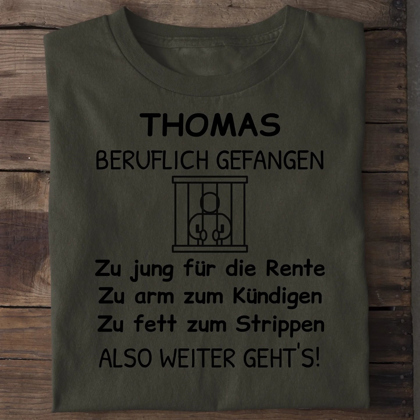 Khaki front