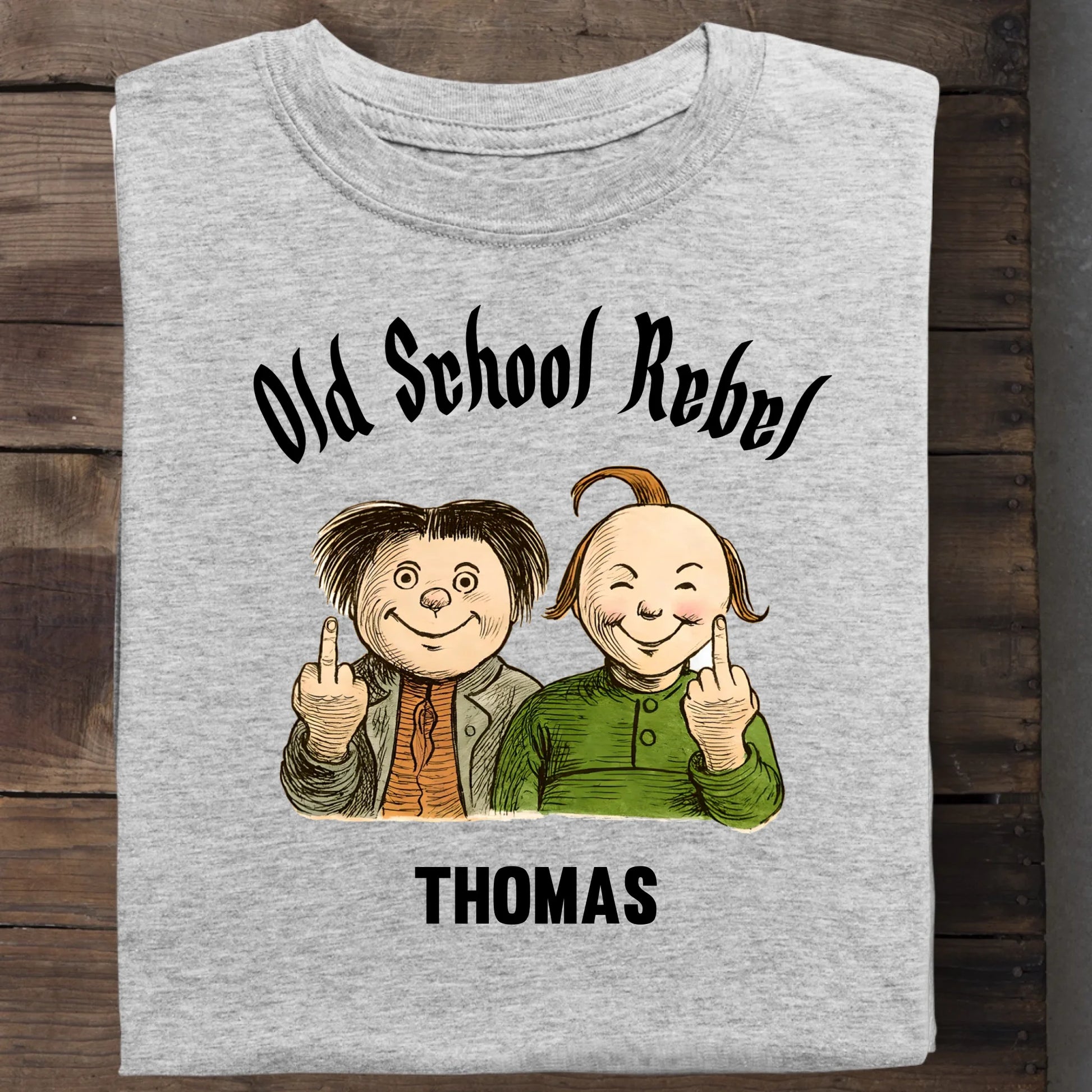Heather Grey front