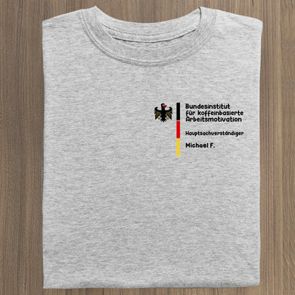 Bundesinstitut FREITEXT (gestalte nach deinen Wünschen) - Organic Women's Shirt (personalisierbar) Serena T-Shirt ST ST Heather-Grey