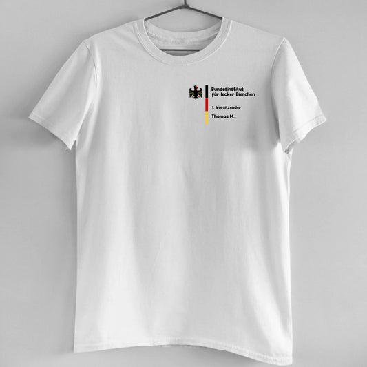 Bundesinstitut für lecker Bierchen - Organic Men's Shirt (personalisierbar) Crafter T-Shirt ST ST