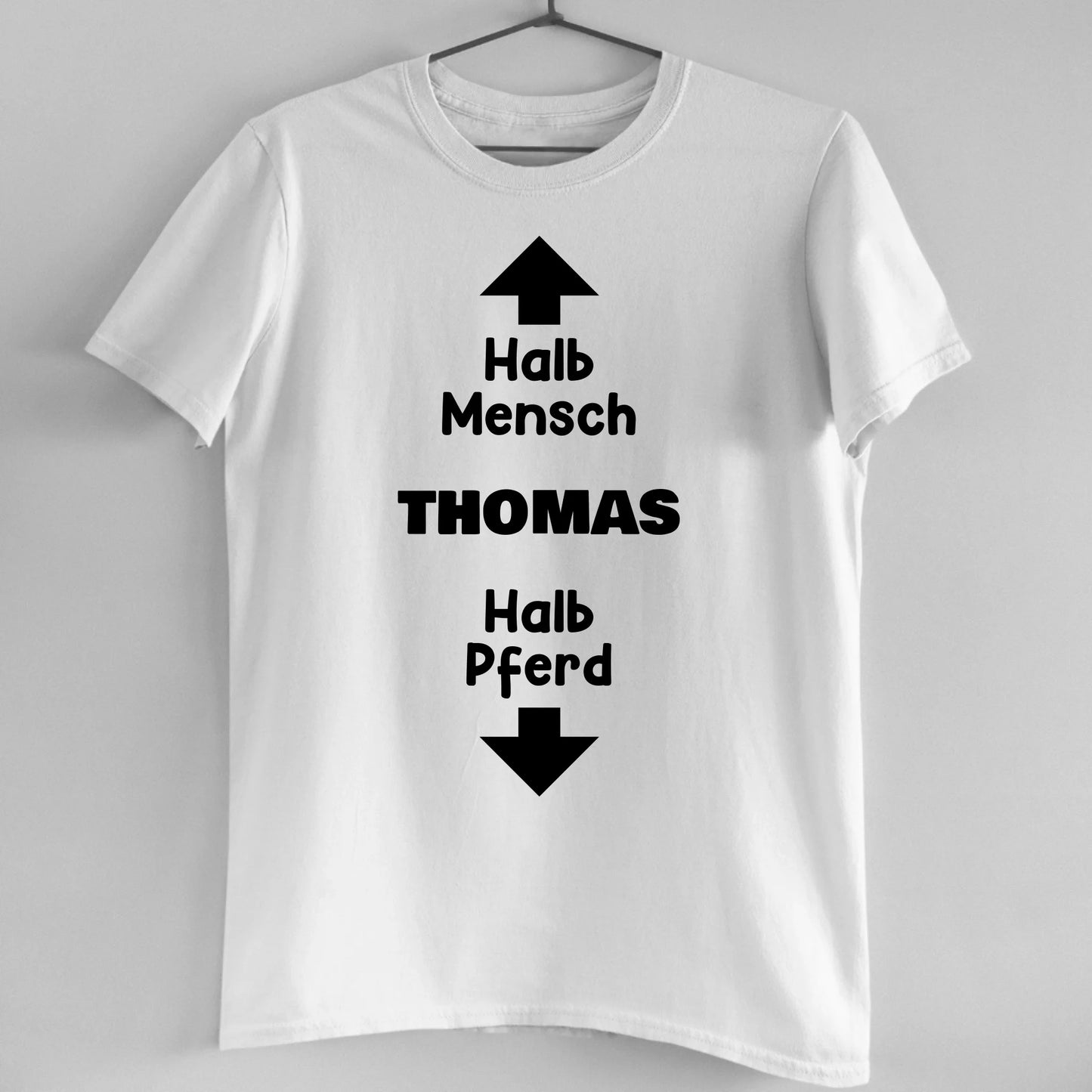 Halb Mensch, halb Pferd - Organic Men's Shirt (personalisierbar) Crafter T-Shirt ST ST