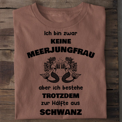 Keine Meerjungfrau - Organic Men's Shirt (personalisierbar) Crafter T-Shirt ST ST Heritage-Brown