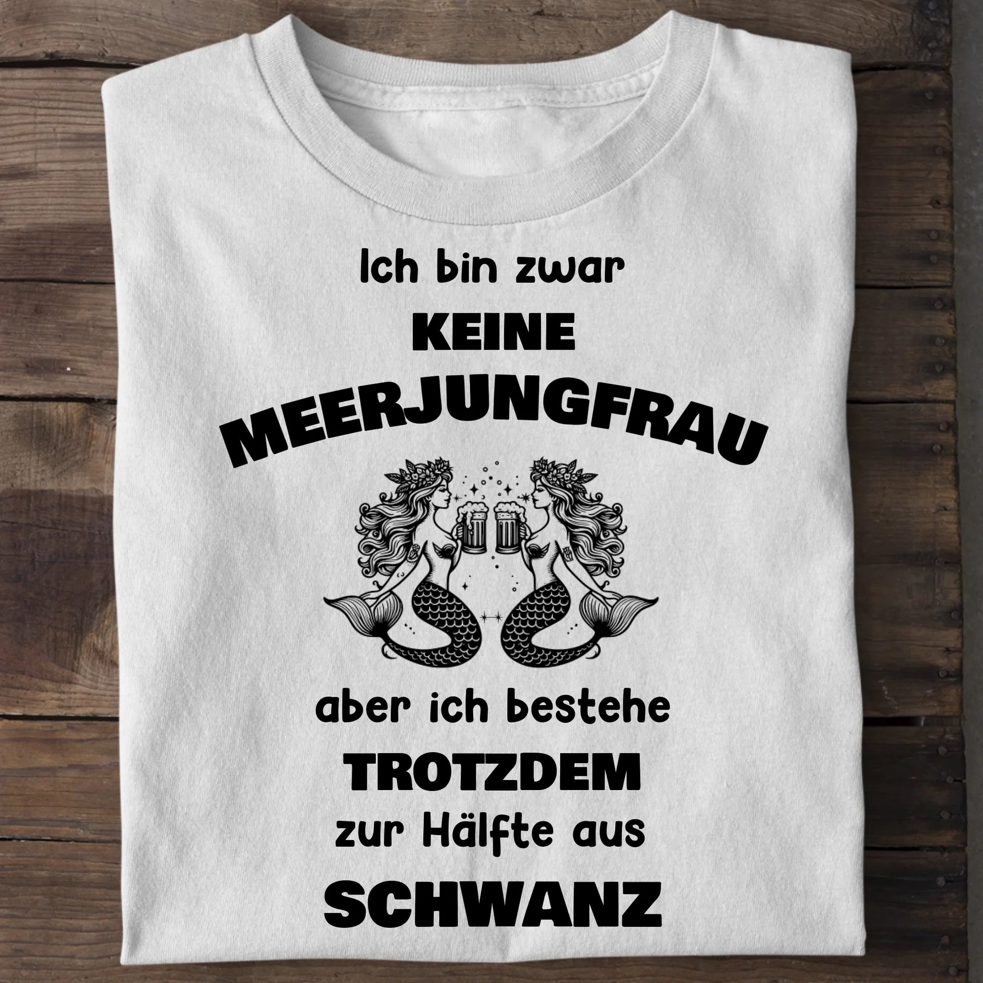 Keine Meerjungfrau - Organic Men's Shirt (personalisierbar)