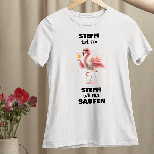Nur saufen - Organic Women's Shirt (personalisierbar)