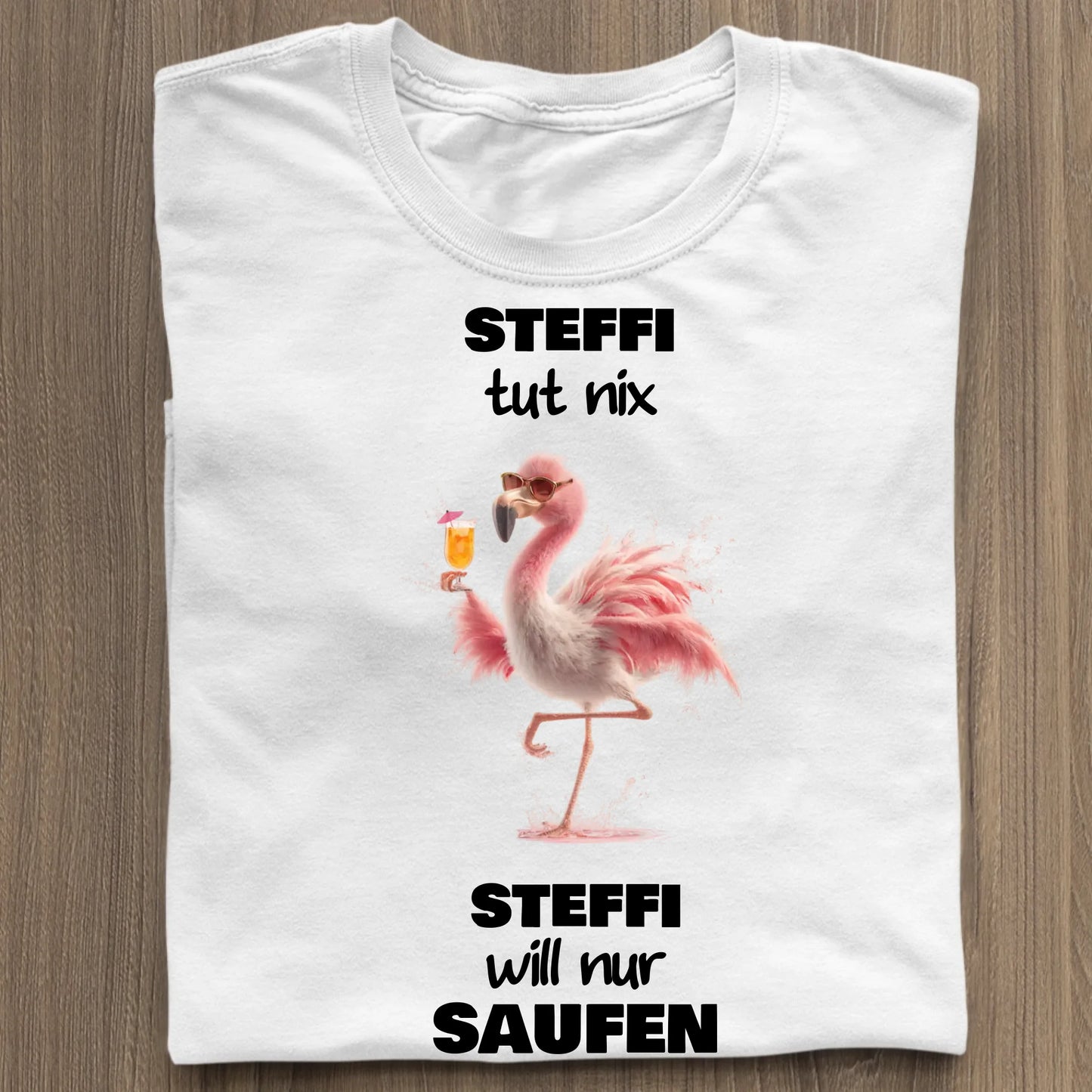Nur saufen - Organic Women's Shirt (personalisierbar) Serena T-Shirt ST ST White