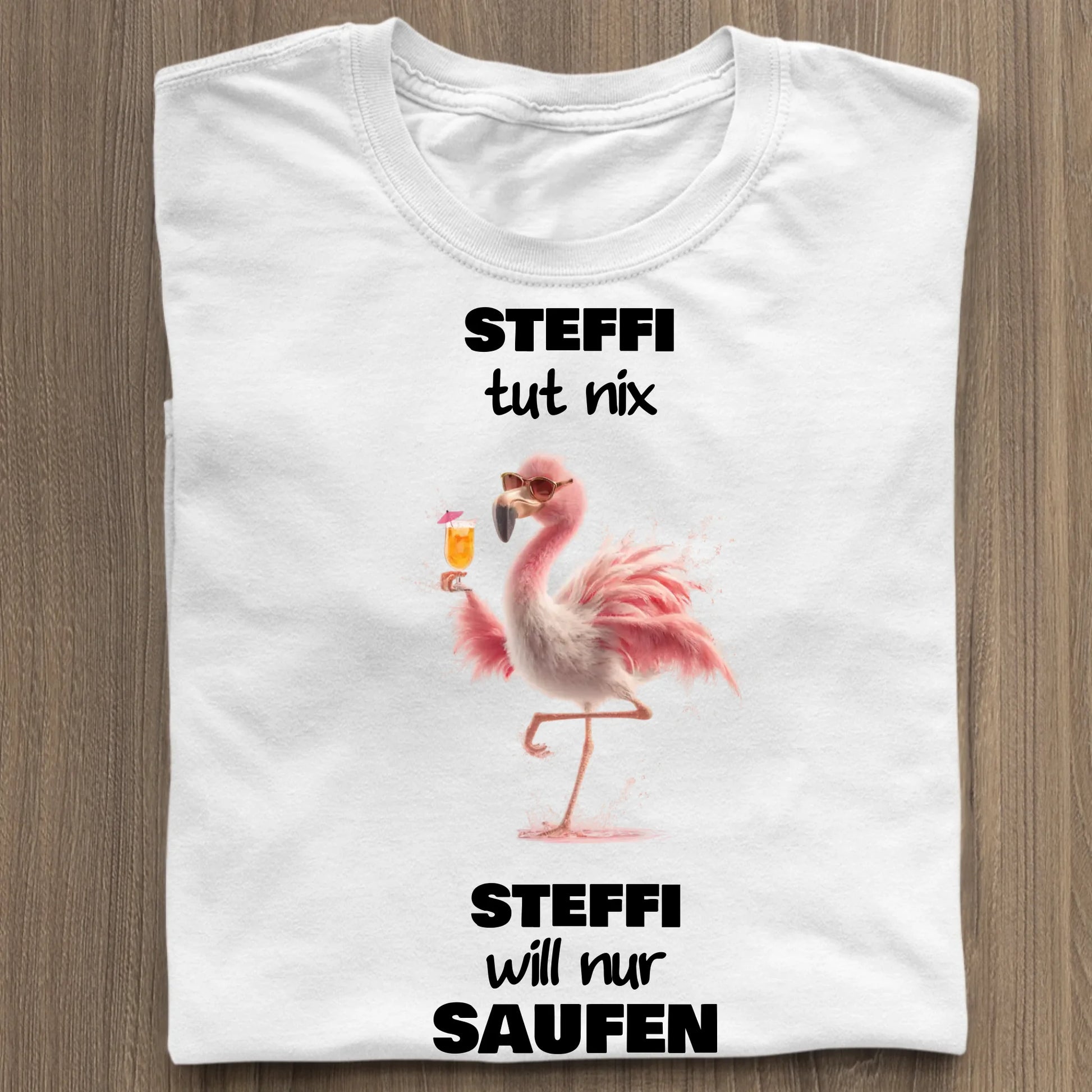Nur saufen - Organic Women's Shirt (personalisierbar) Serena T-Shirt ST ST White