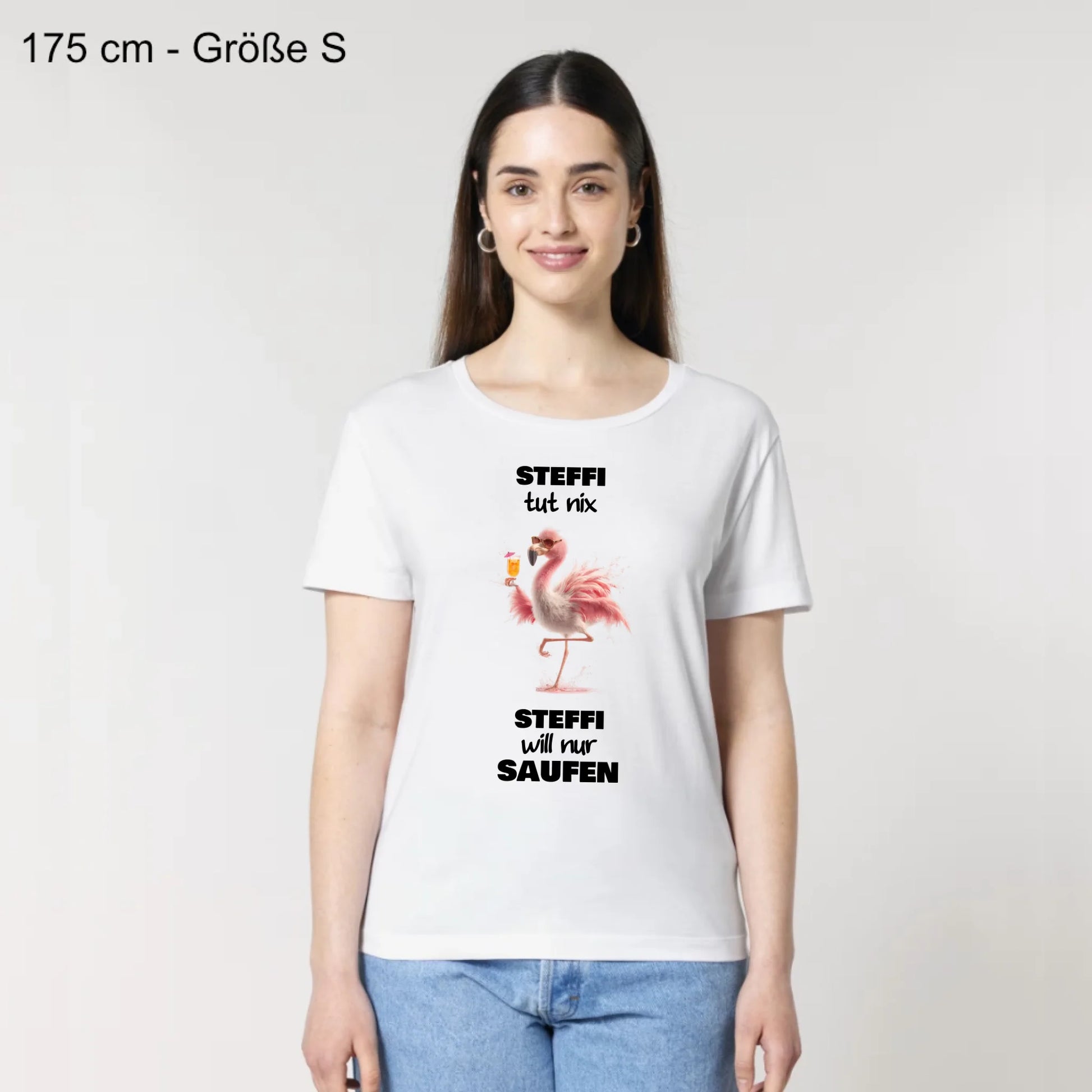 Nur saufen - Organic Women's Shirt (personalisierbar)