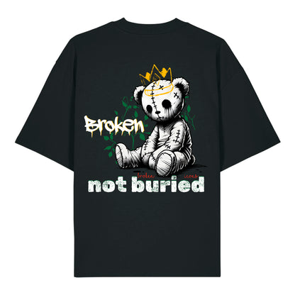 Broken - Organic Heavy Oversized Unisex Shirt Black