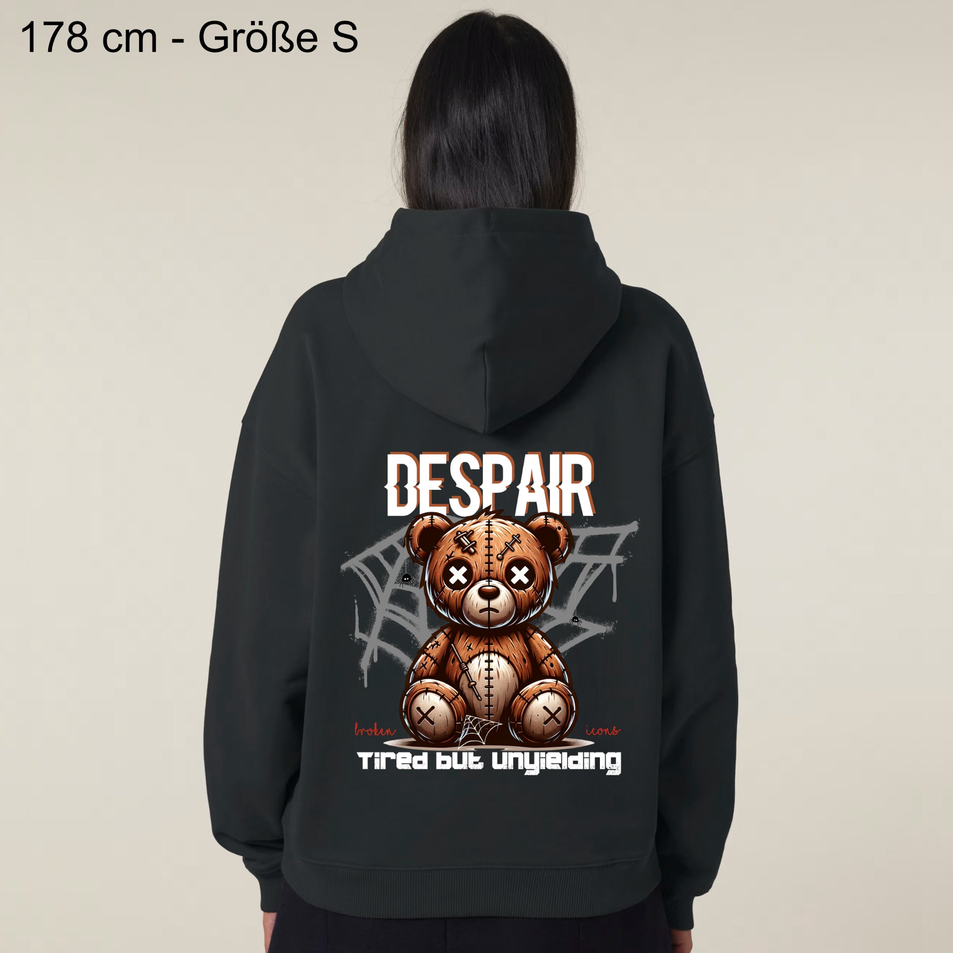 Despair - Organic Heavy Oversized Unisex Hoodie