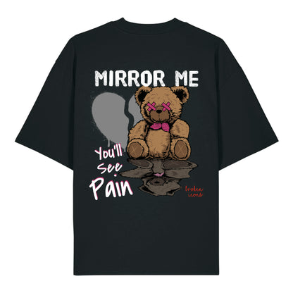Mirror Me - Organic Heavy Oversized Unisex Shirt Black