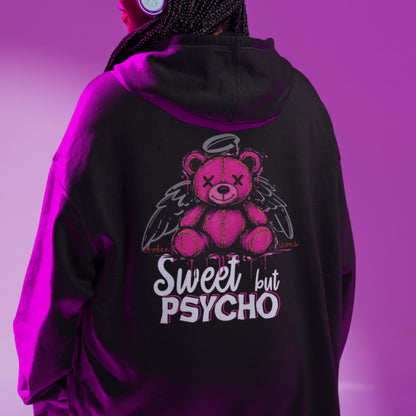 Sweet but Psycho - Organic Heavy Oversized Unisex Hoodie