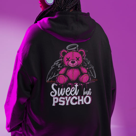 Sweet but Psycho - Organic Heavy Oversized Unisex Hoodie