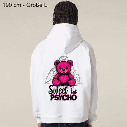 Sweet but Psycho - Organic Heavy Oversized Unisex Hoodie
