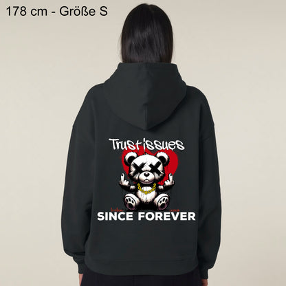 Trust Issues - Organic Heavy Oversized Unisex Hoodie