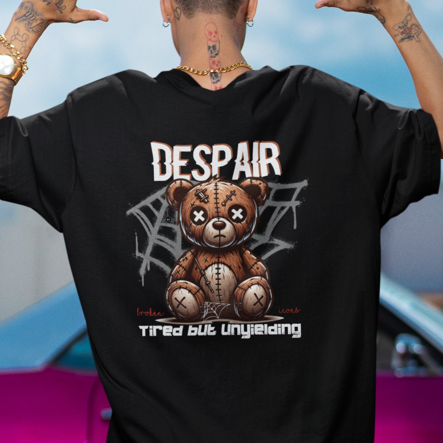 Despair - Organic Heavy Oversized Unisex Shirt