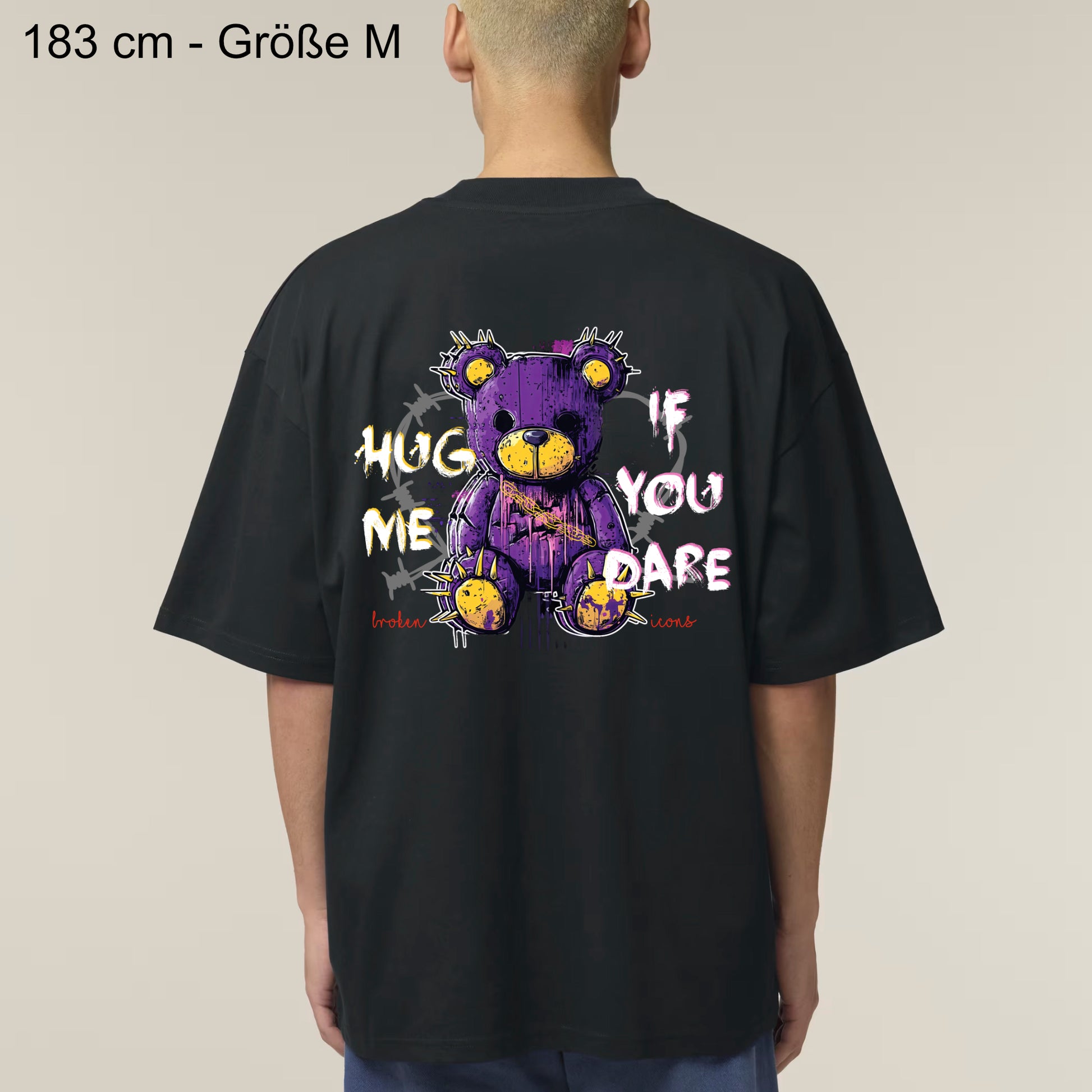 Hug Me - Organic Heavy Oversized Unisex Shirt