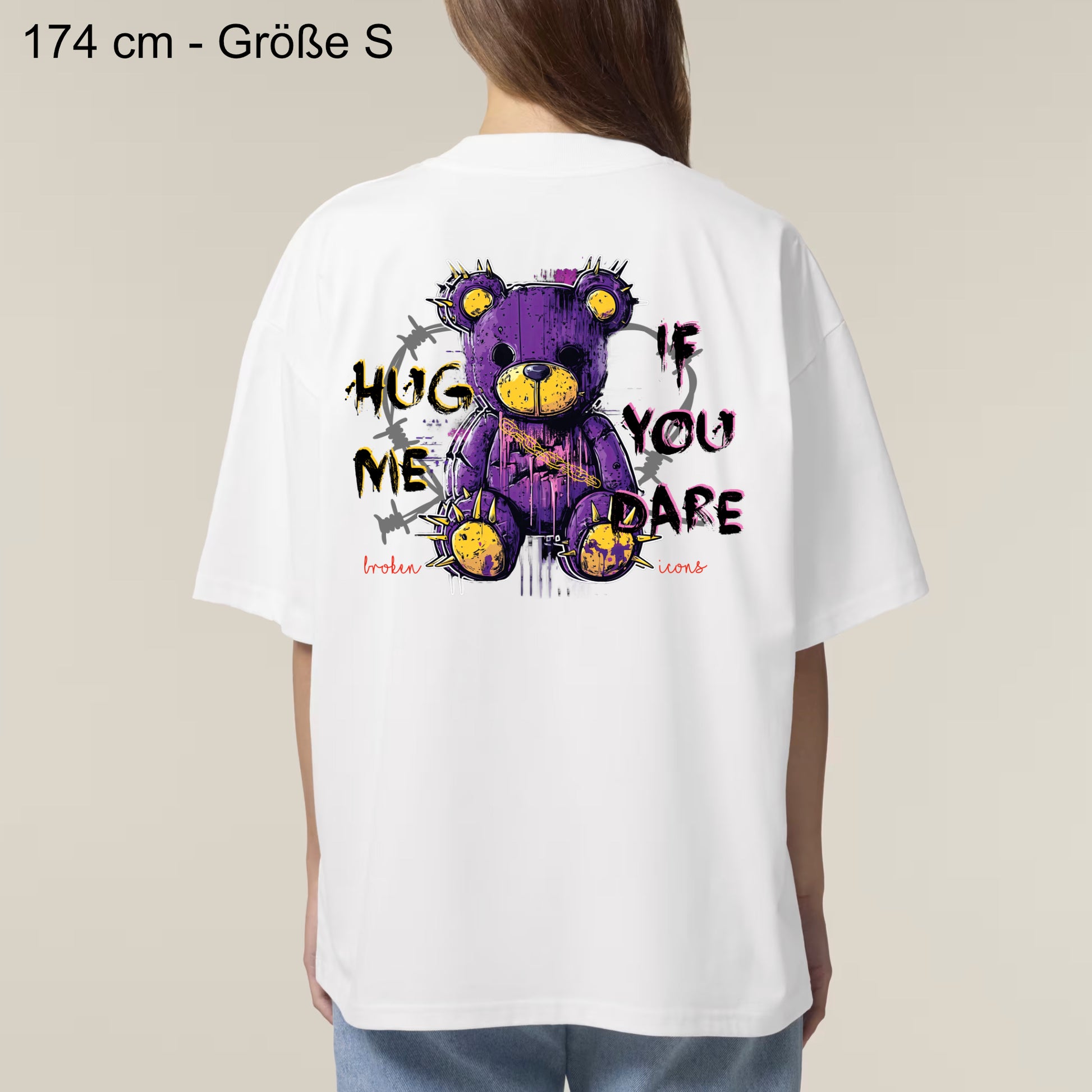 Hug Me - Organic Heavy Oversized Unisex Shirt