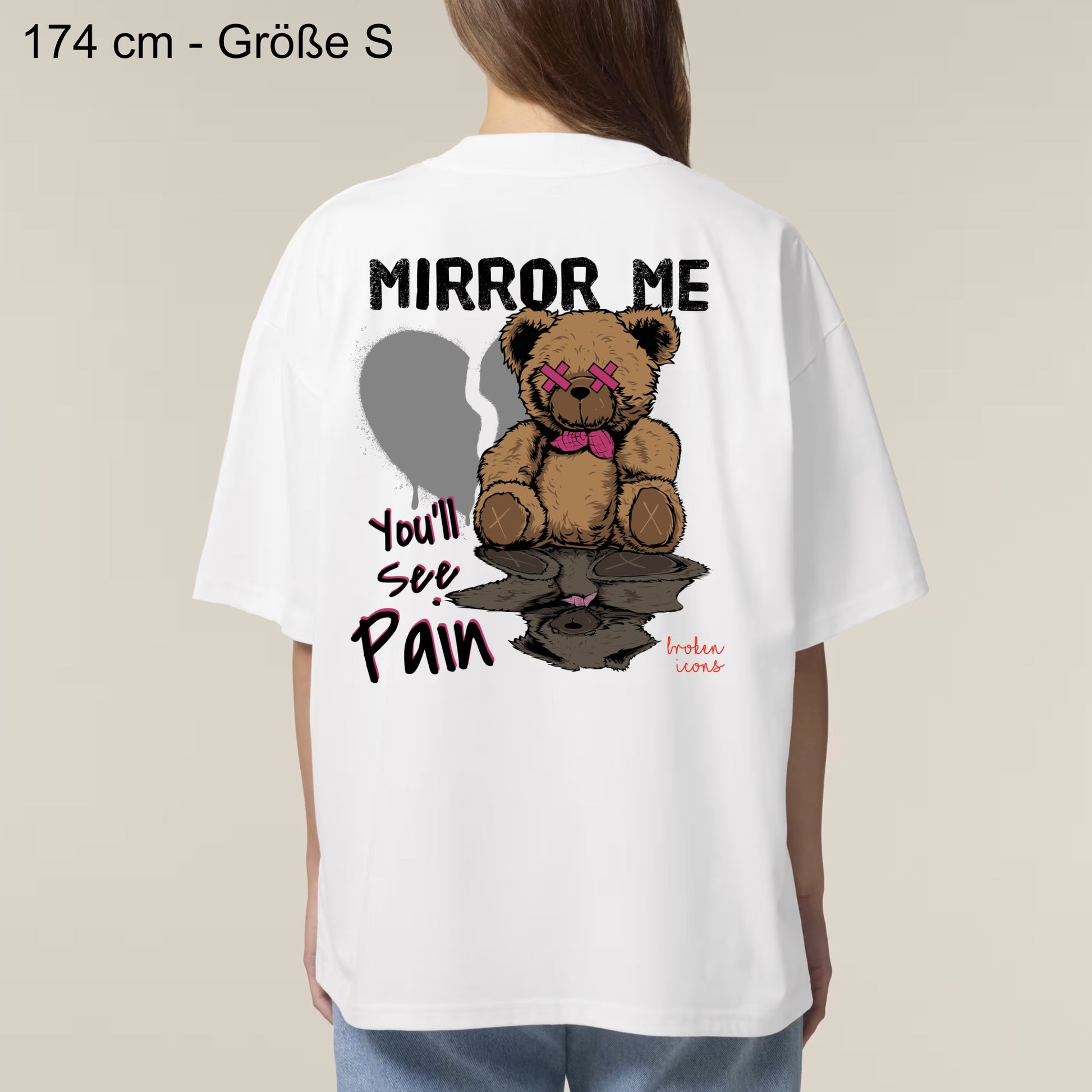 Mirror Me - Organic Heavy Oversized Unisex Shirt