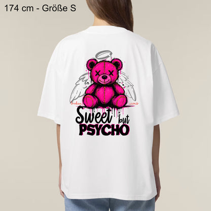 Sweet but Psycho - Organic Heavy Oversized Unisex Shirt
