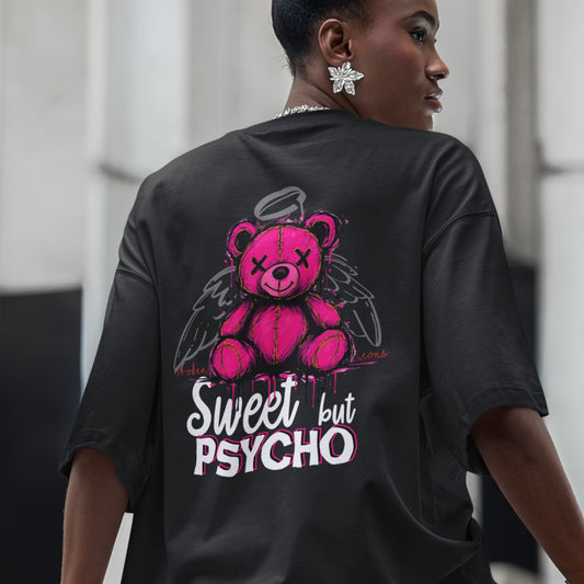 Sweet but Psycho - Organic Heavy Oversized Unisex Shirt
