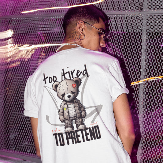 Too tired - Organic Heavy Oversized Unisex Shirt