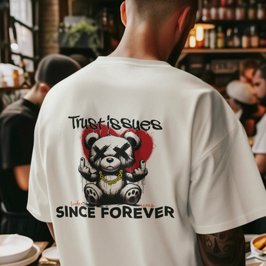 Trust Issues - Organic Heavy Oversized Unisex Shirt